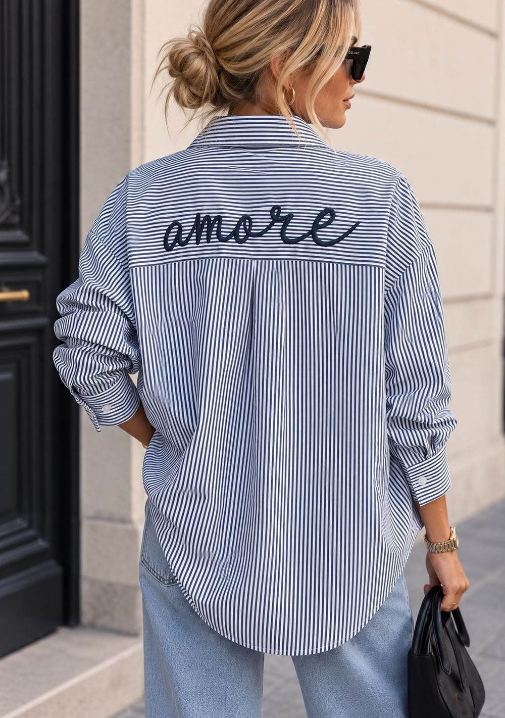 ♡ Streifenbluse „Amore“