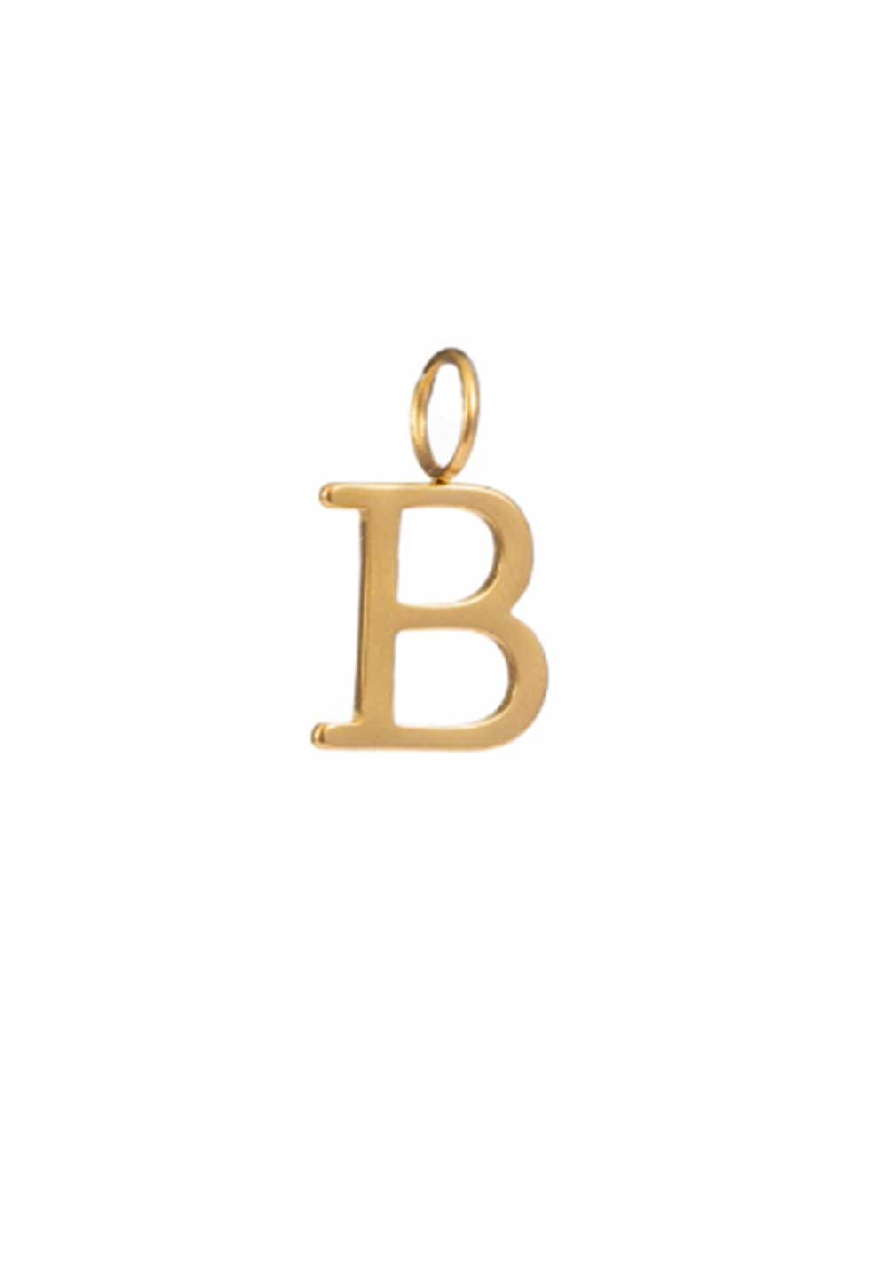 ♡ Goldfarbener Letter Charm