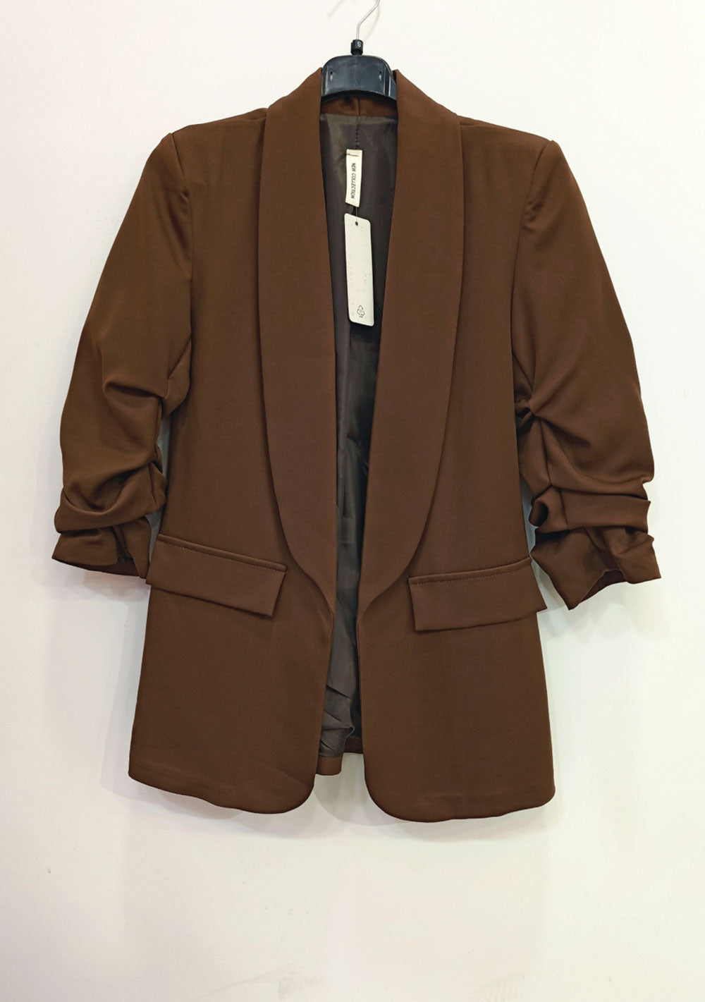 ♡ Offener Blazer mit geschopptem Arm