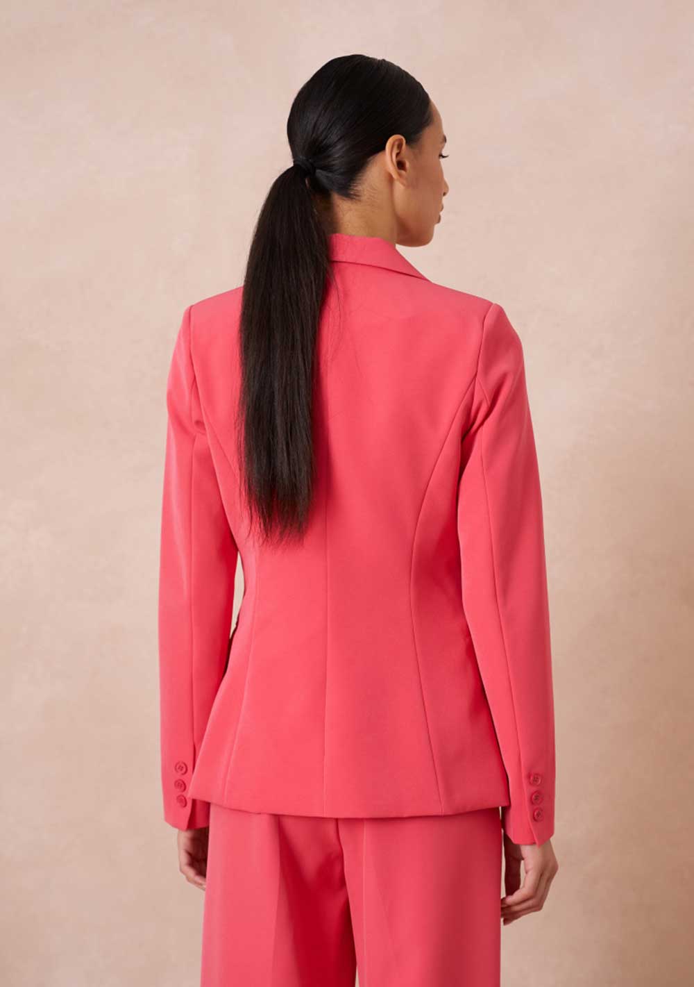 ♡ Taillierter Einknöpfiger Blazer
