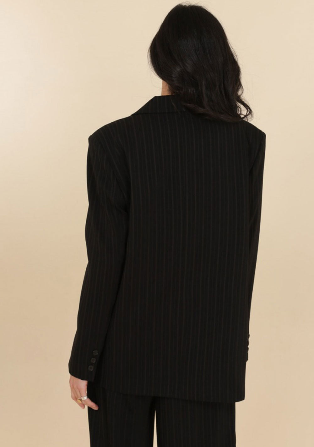 ♡ Oversized Blazer mit Streifen