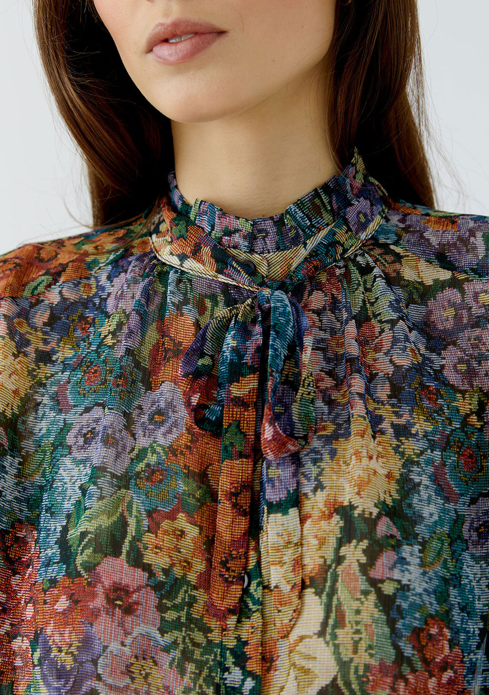 ♡ Bluse mit Blumenprint
