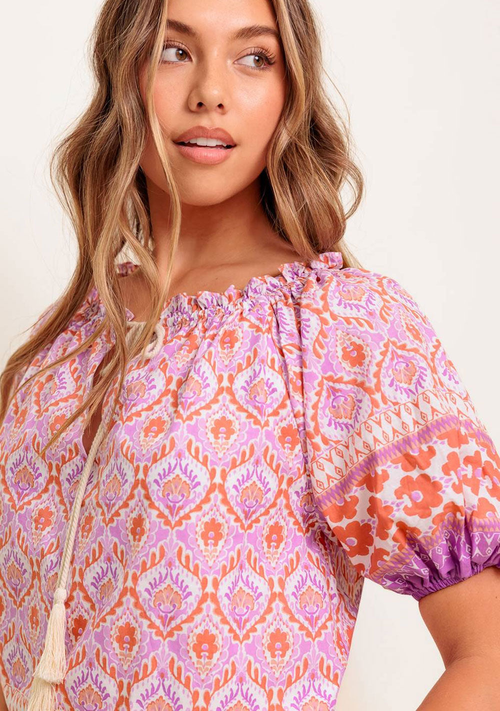 ♡ Bluse mit Kordel