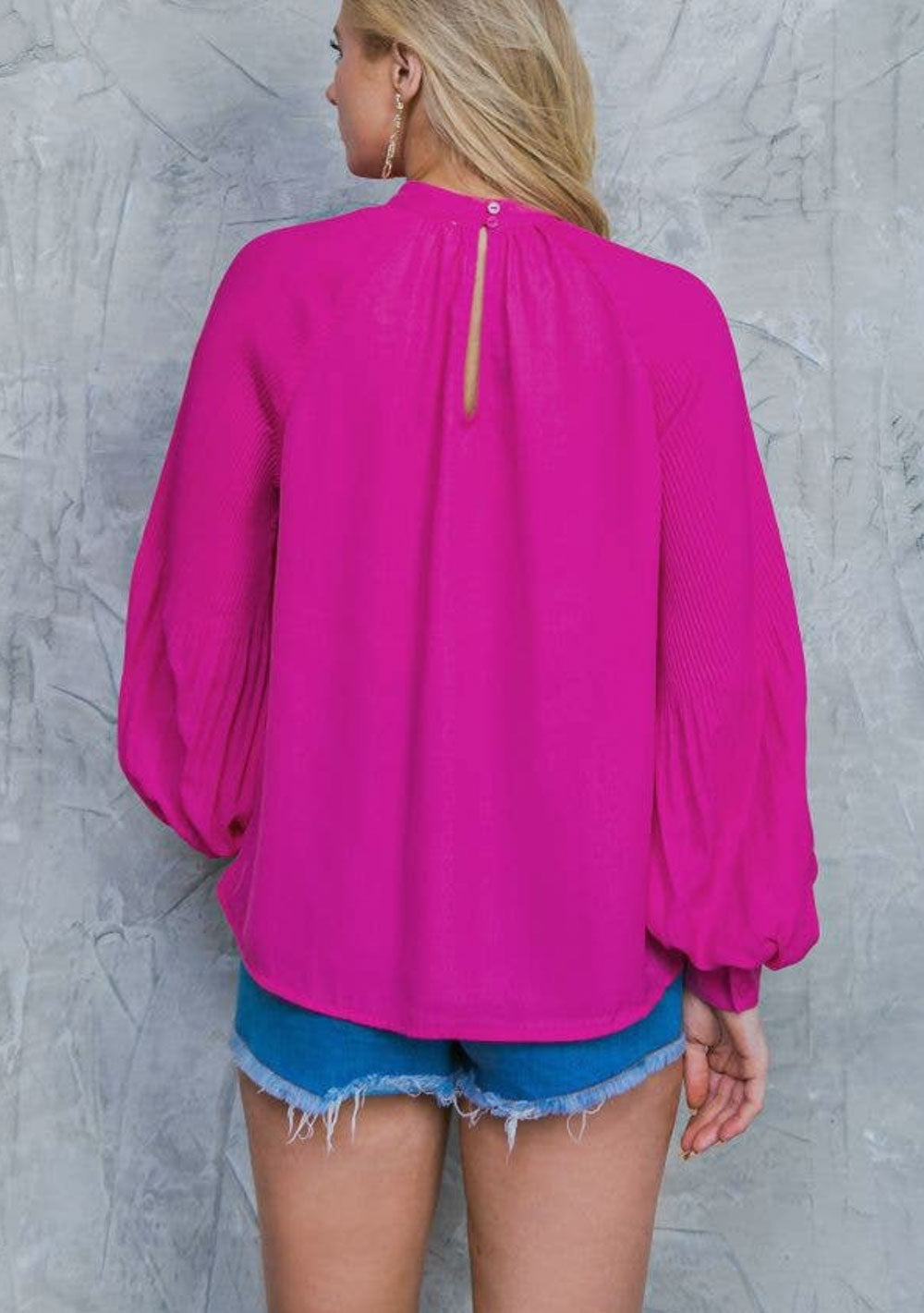 ♡ Bluse mit Ballonärmeln