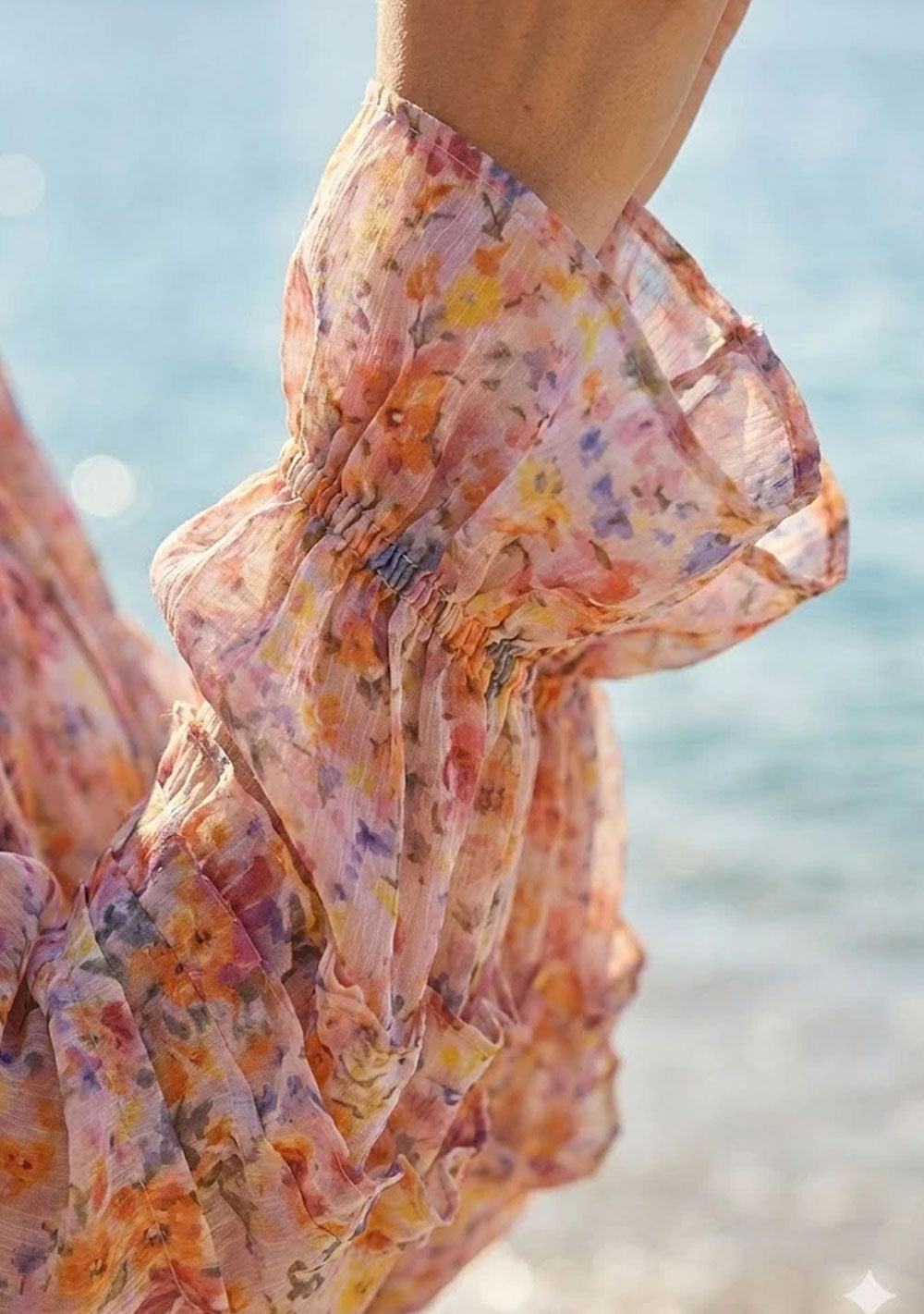 ♡ Bluse mit feinen Blütenprint