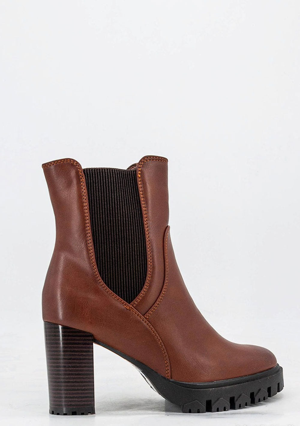 ♡ Stiefelette mit Stretcheinsatz