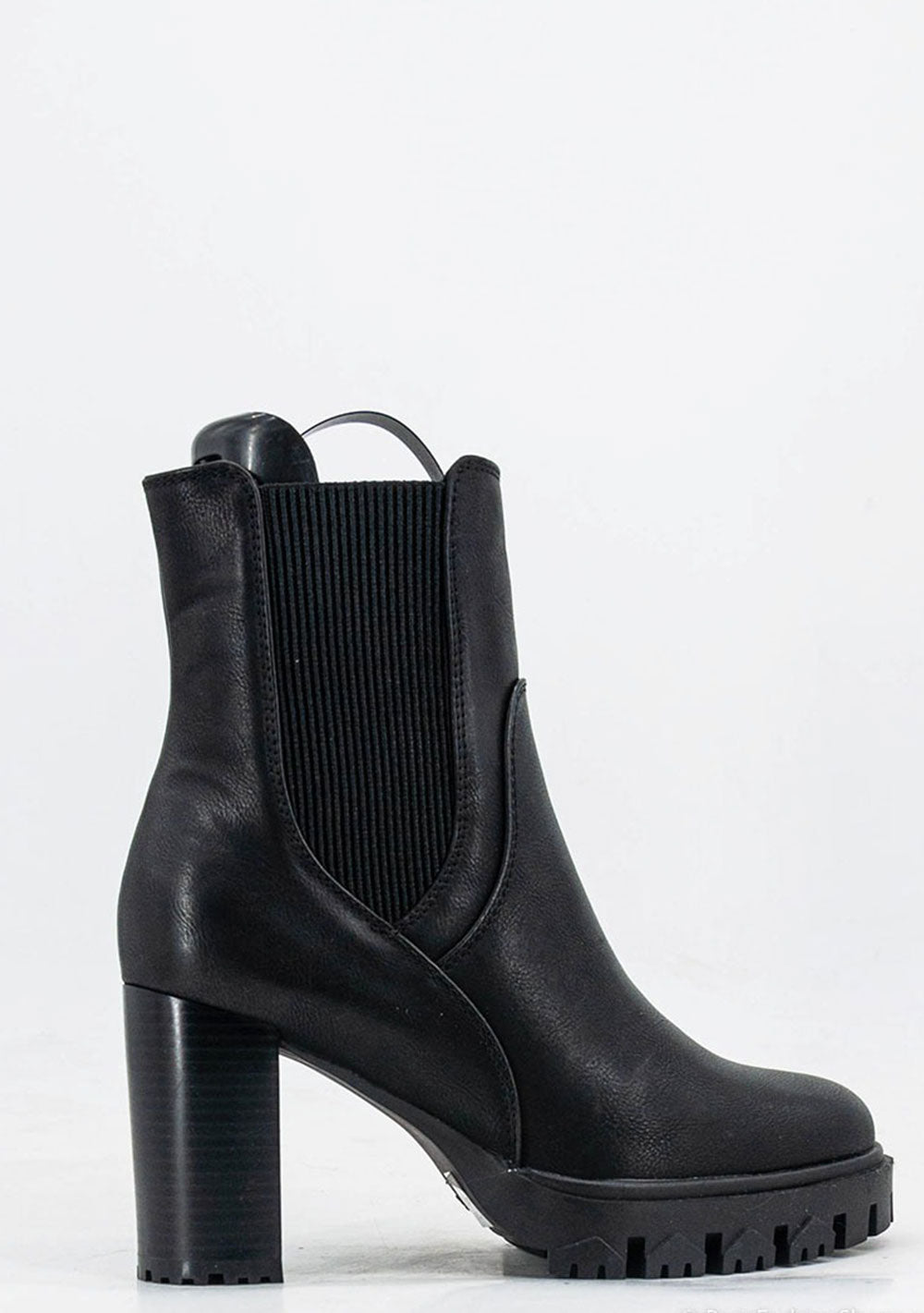 ♡ Stiefelette mit Stretcheinsatz
