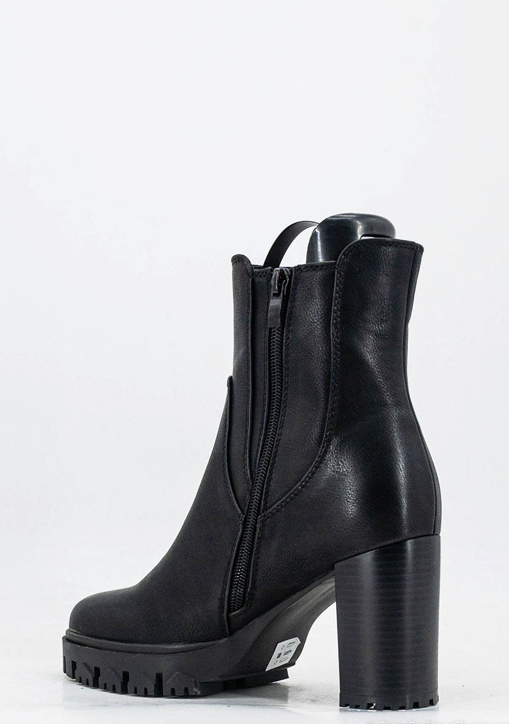 ♡ Stiefelette mit Stretcheinsatz