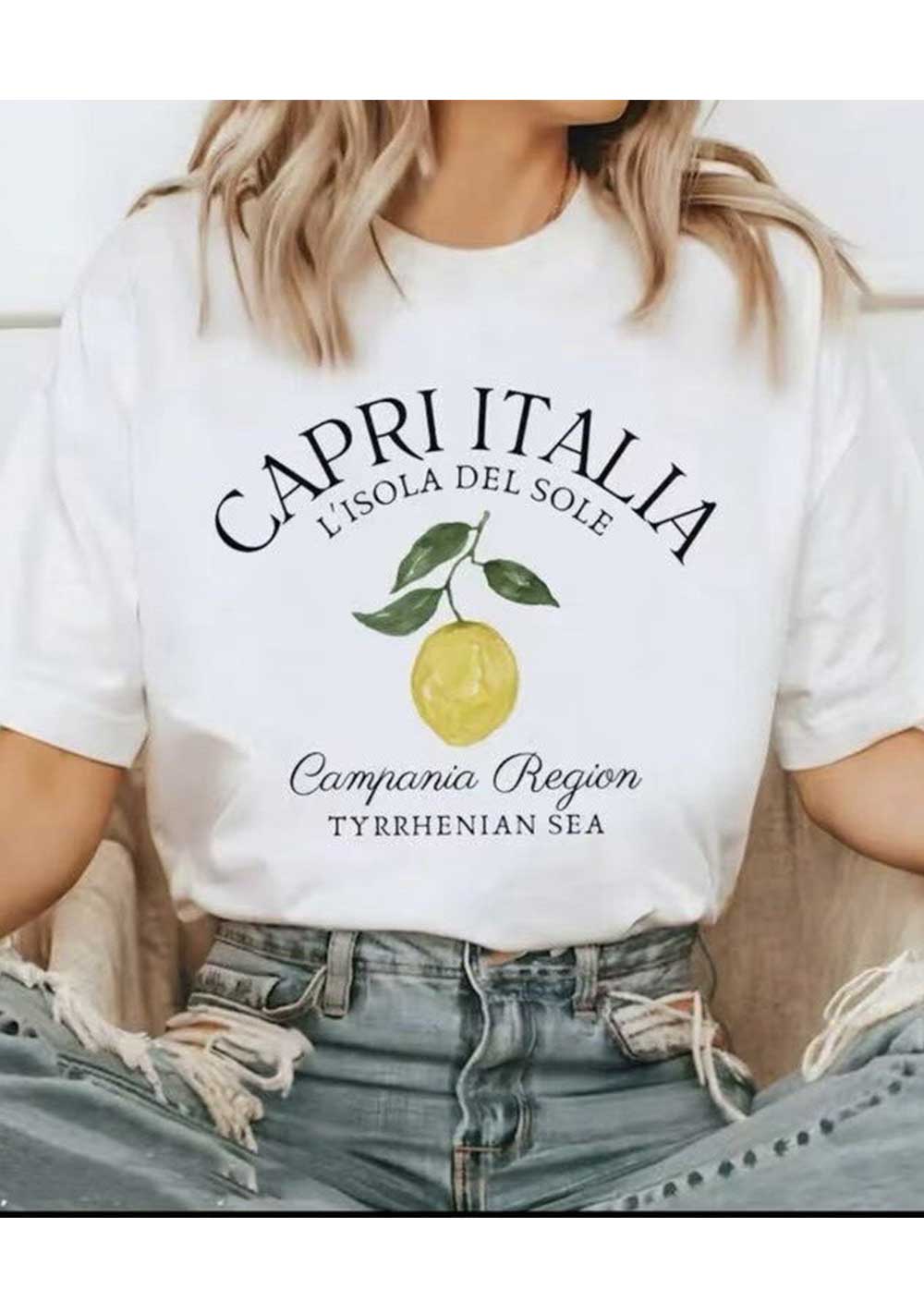 ♡ T-Shirt Capri Italia