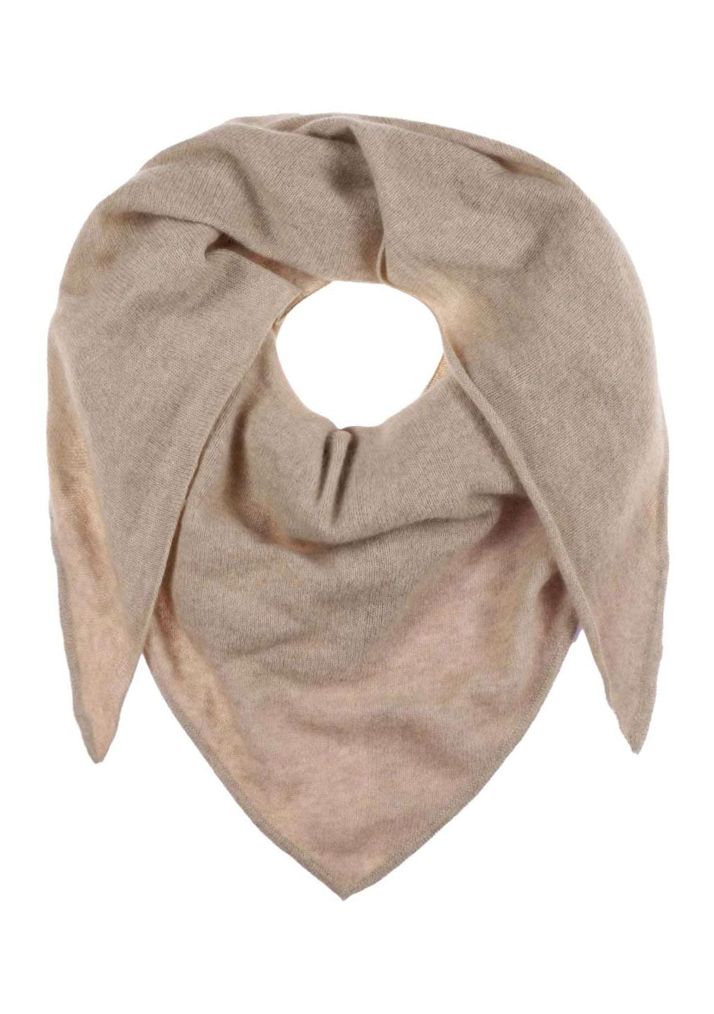 ♡ Dreieckstuch, 100% Kaschmir, Uni