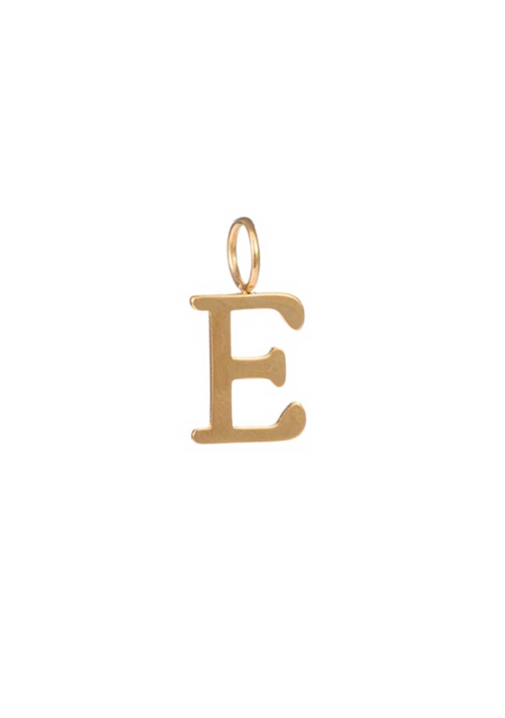 ♡ Goldfarbener Letter Charm