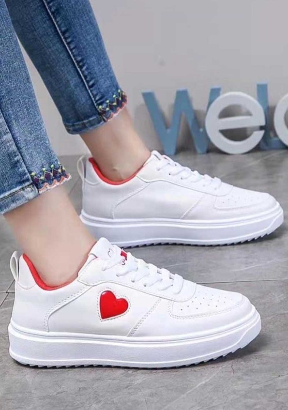 ♡ Sneakers mit Herz