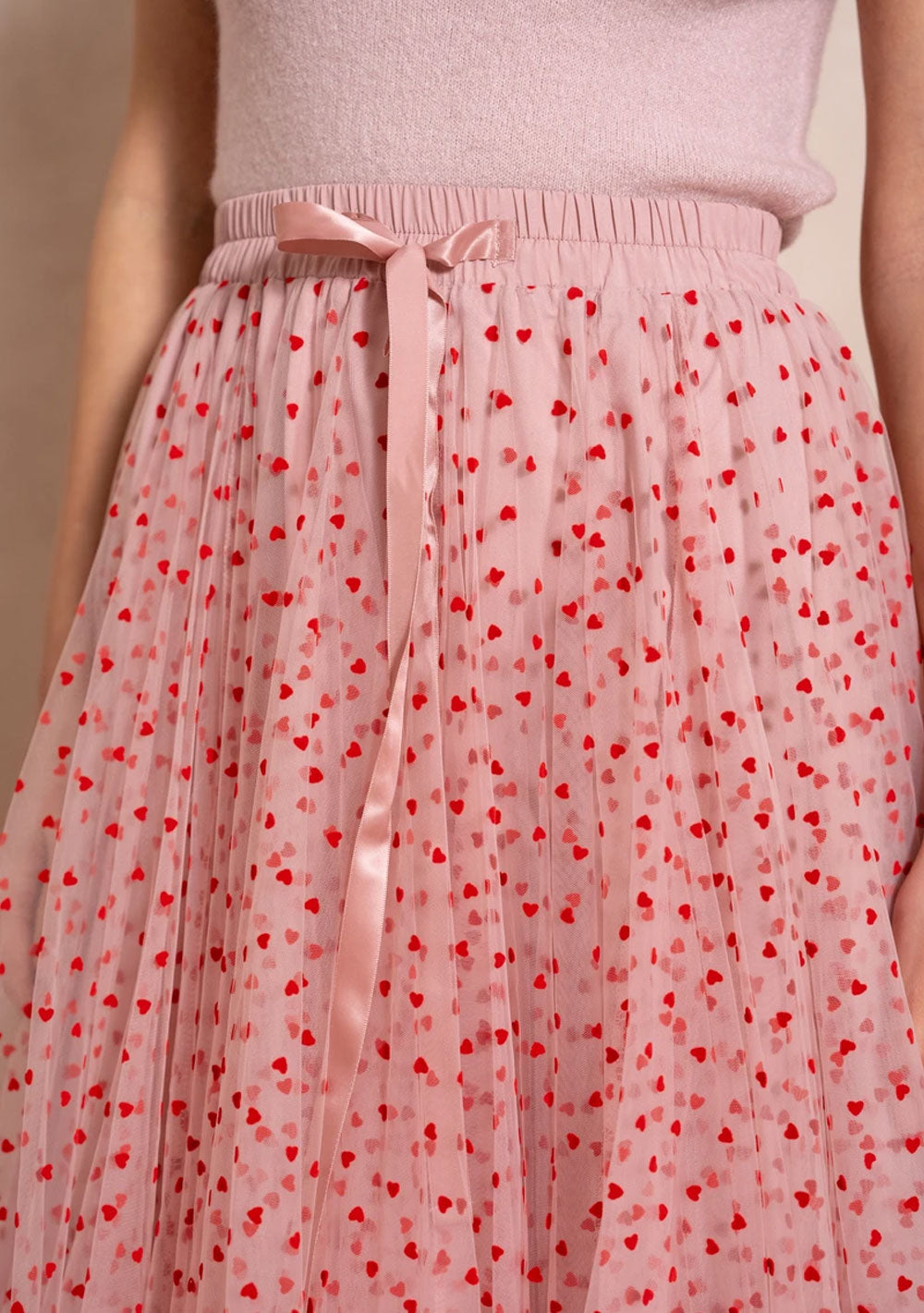 ♡ Tüllrock mit Herzen