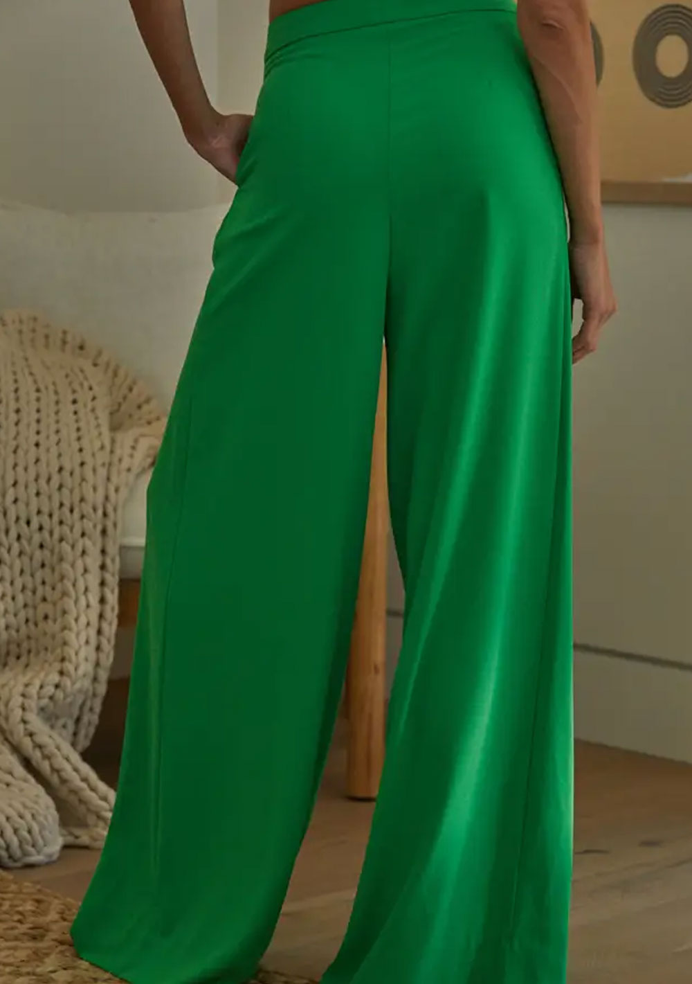 ♡ Hose mit extra weitem Bein und Kellerfalte