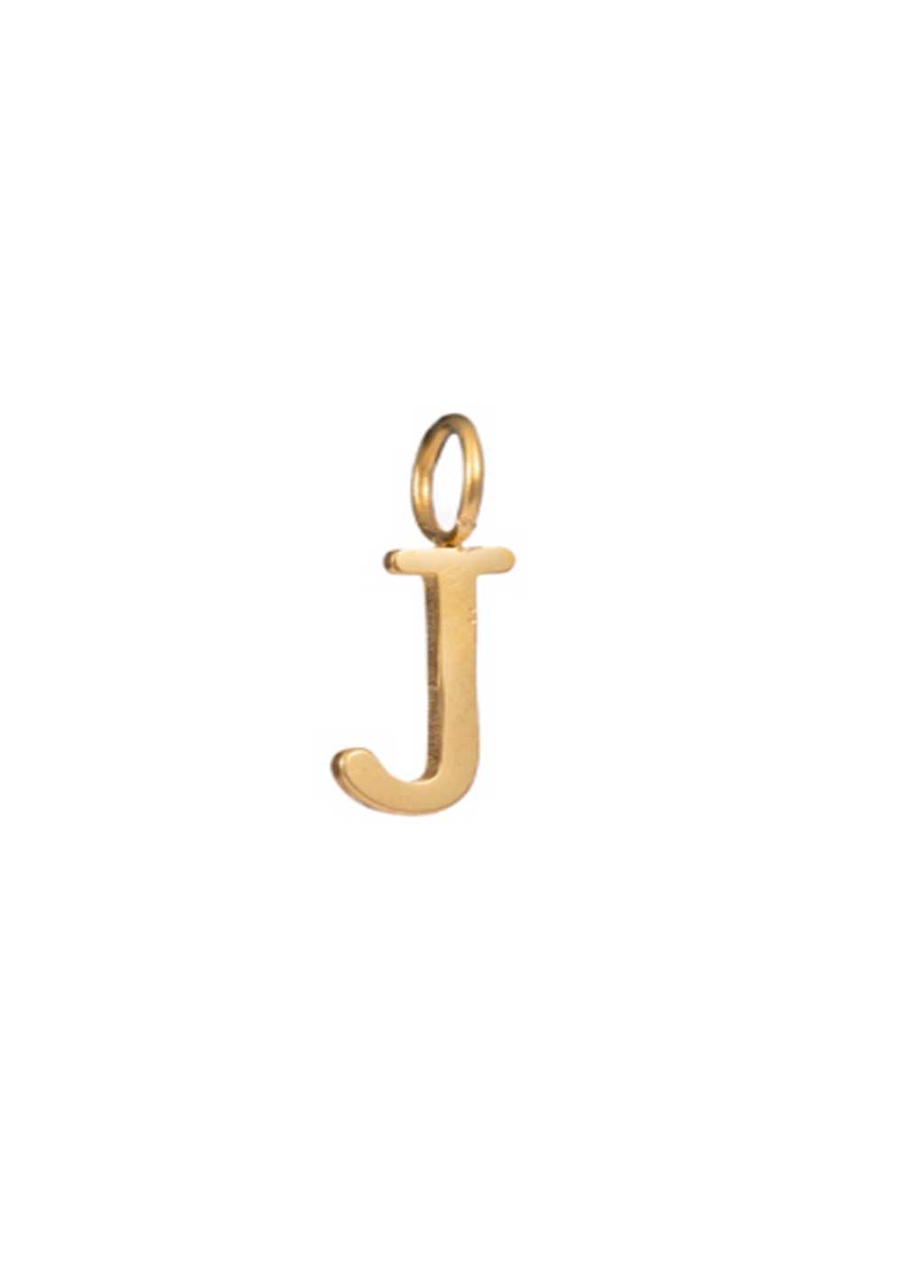 ♡ Goldfarbener Letter Charm