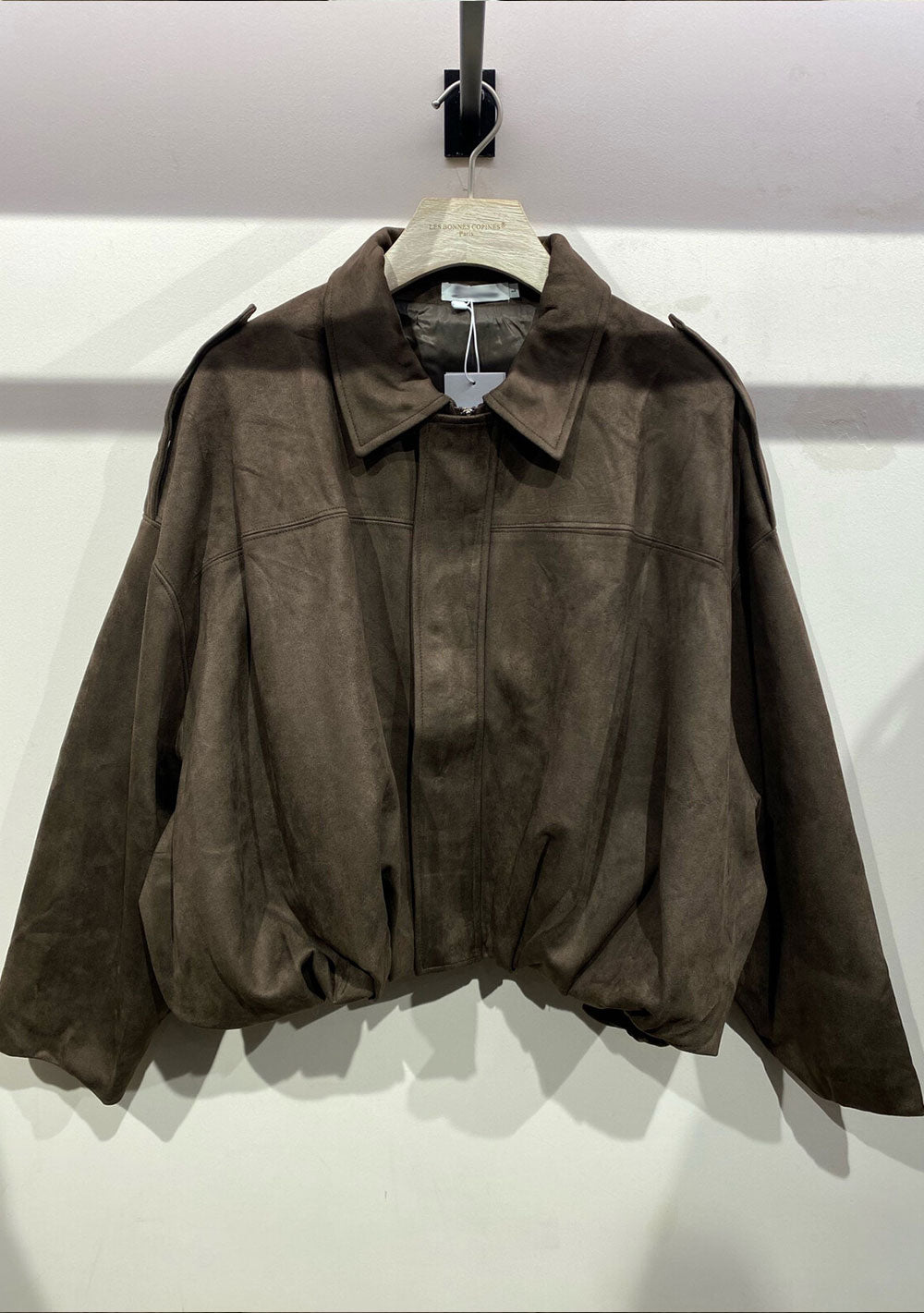 ♡ Wildlederimitat Blouson