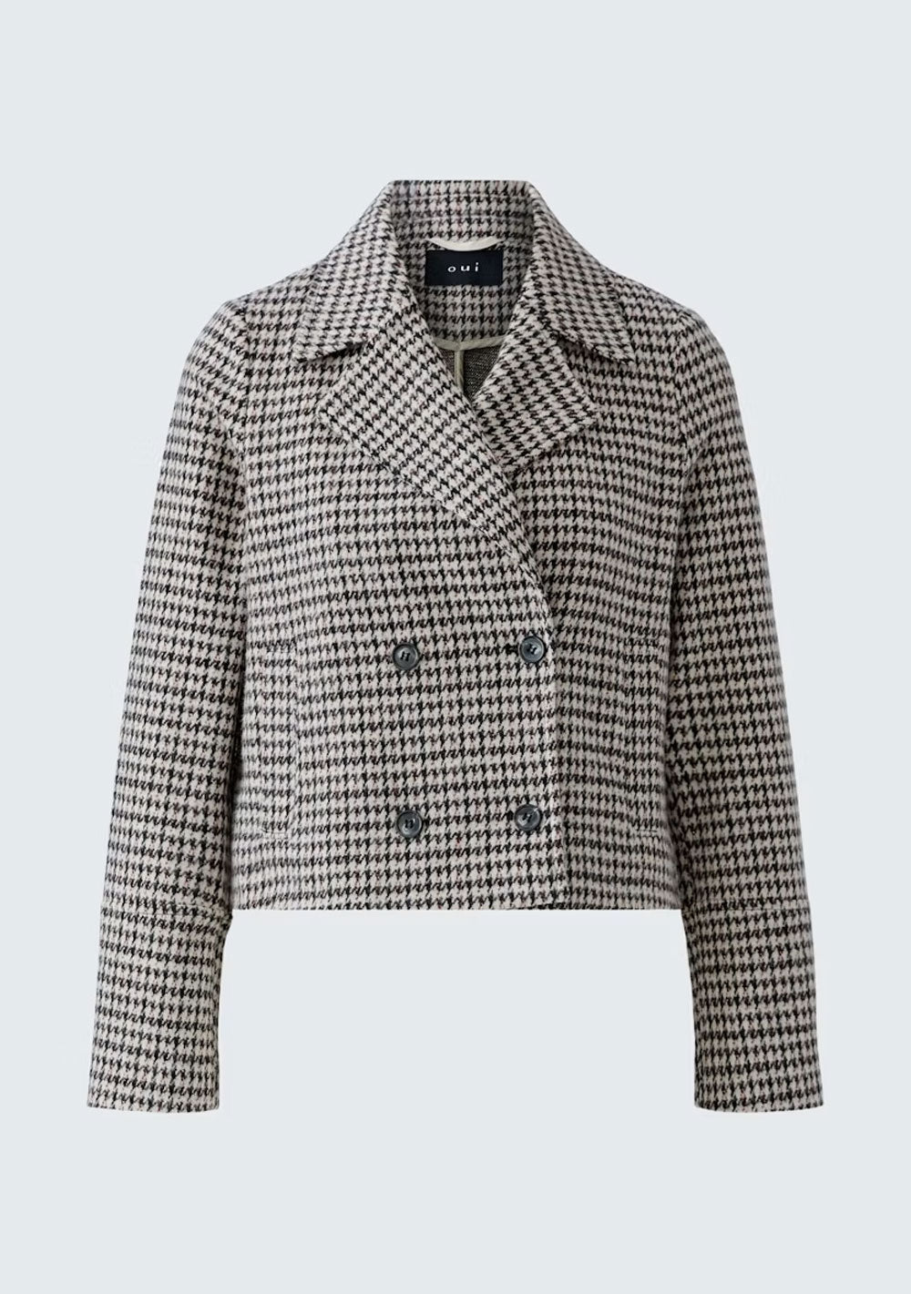 ♡ Jerseyjacke mit Hahntritt