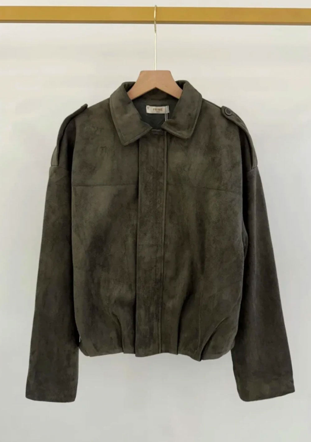 ♡ Jacke in Wildlederoptik