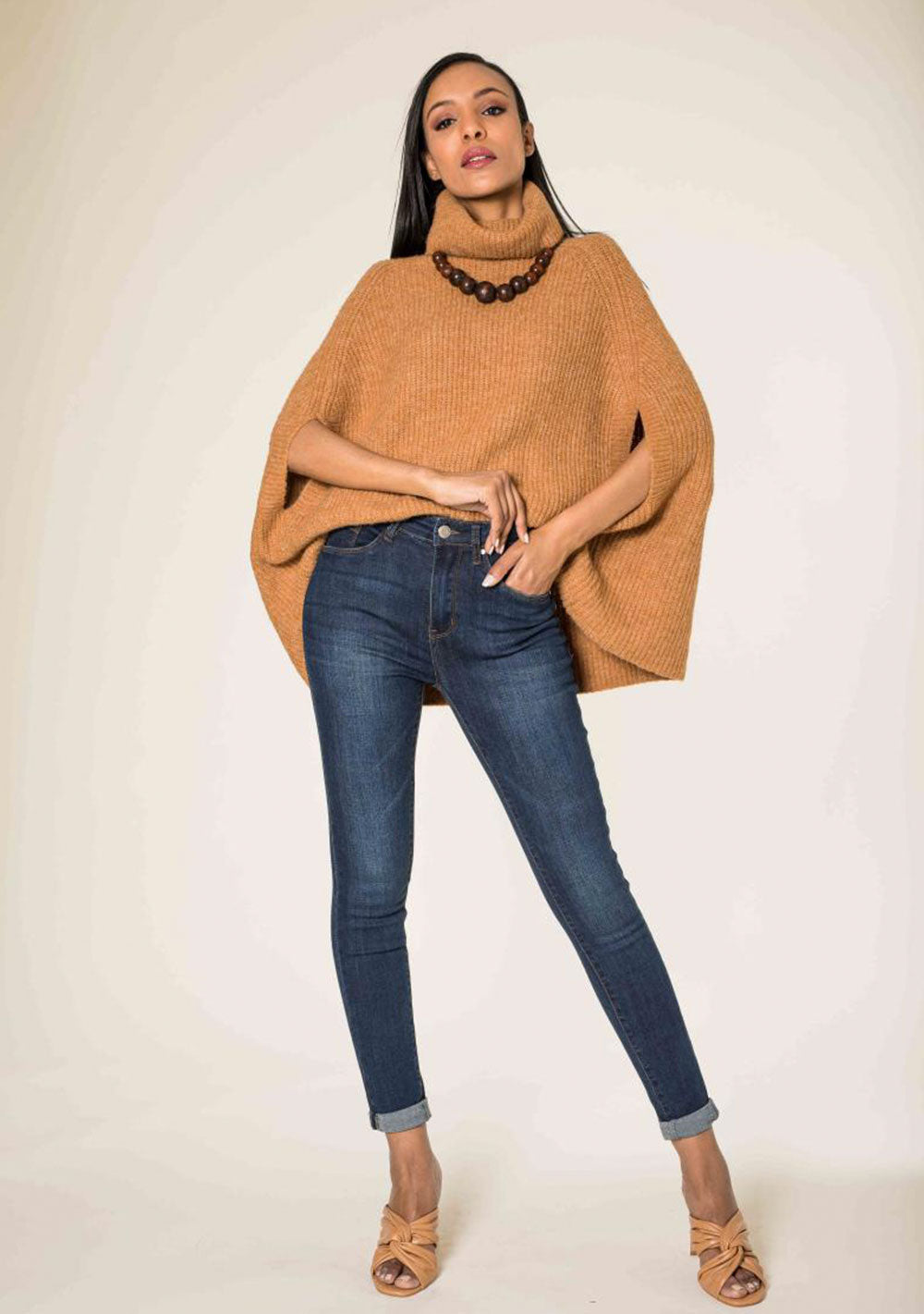 ♡ Slim-Jeans mit hoher Taille