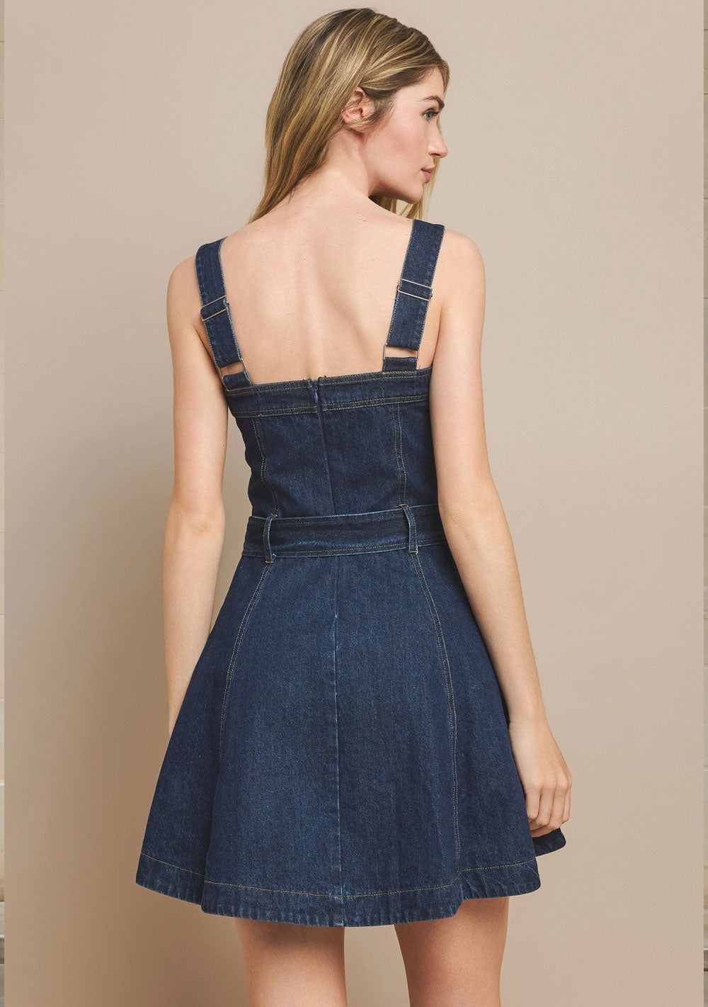 ♡ A-Linien Jeanskleid