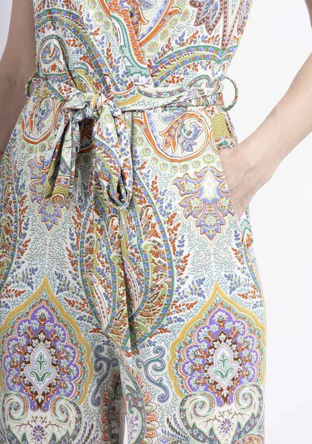 ♡ Jumpsuit mit Paisleyprint