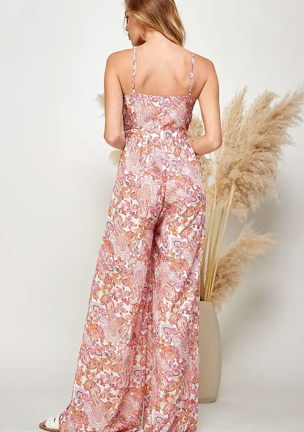 ♡ Jumpsuit mit Paisleymuster