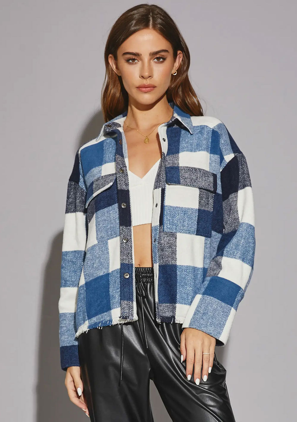 ♡ Karierte Hemdjacke