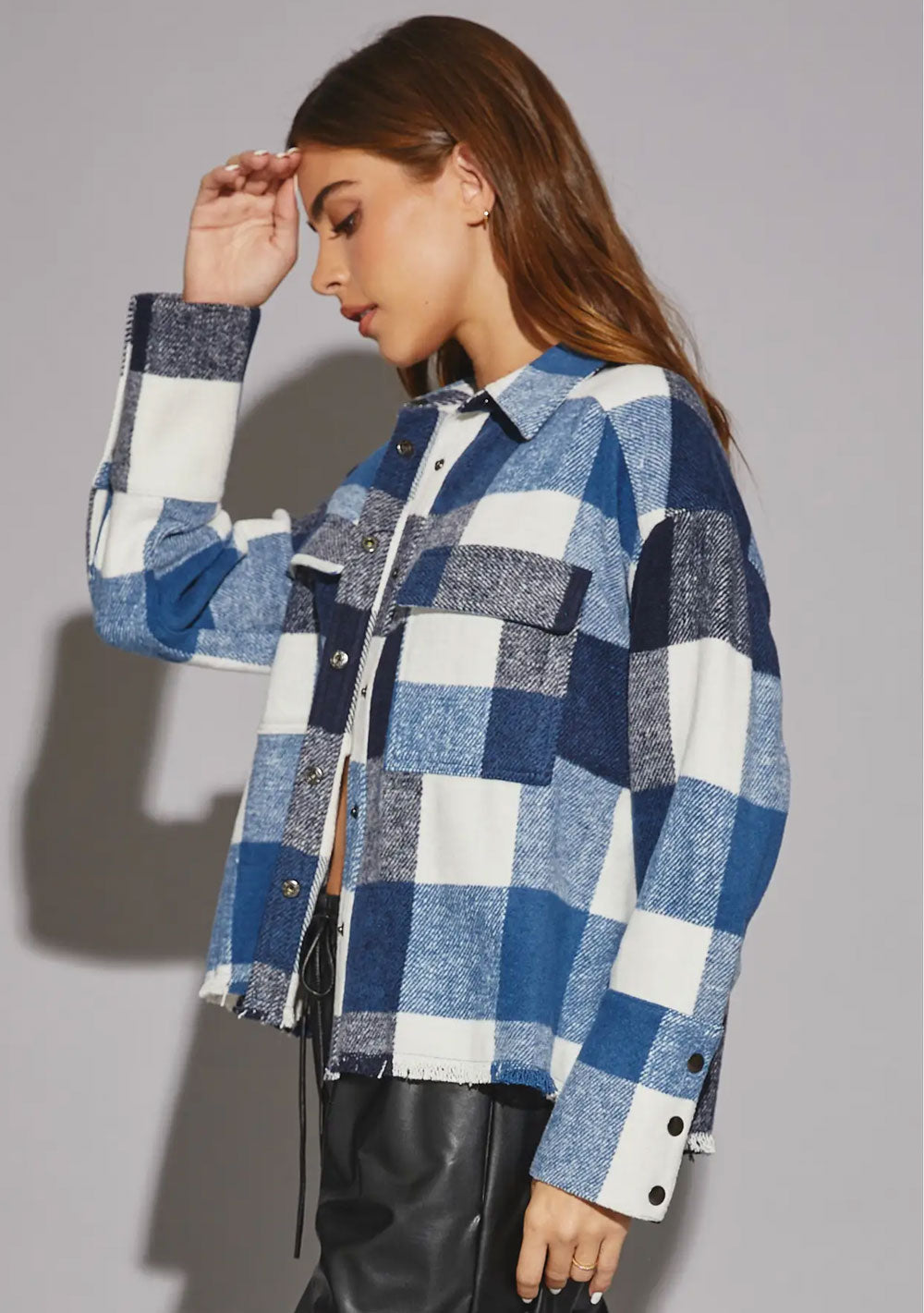 ♡ Karierte Hemdjacke