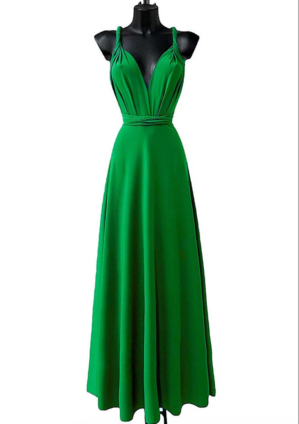 ♡ Maxikleid mit variablen Bändern