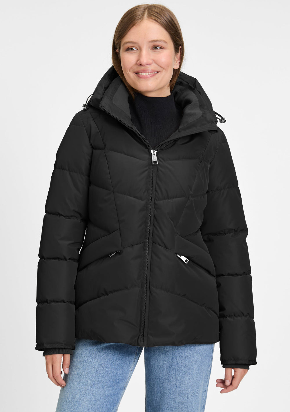 ♡ Taillierte Steppjacke