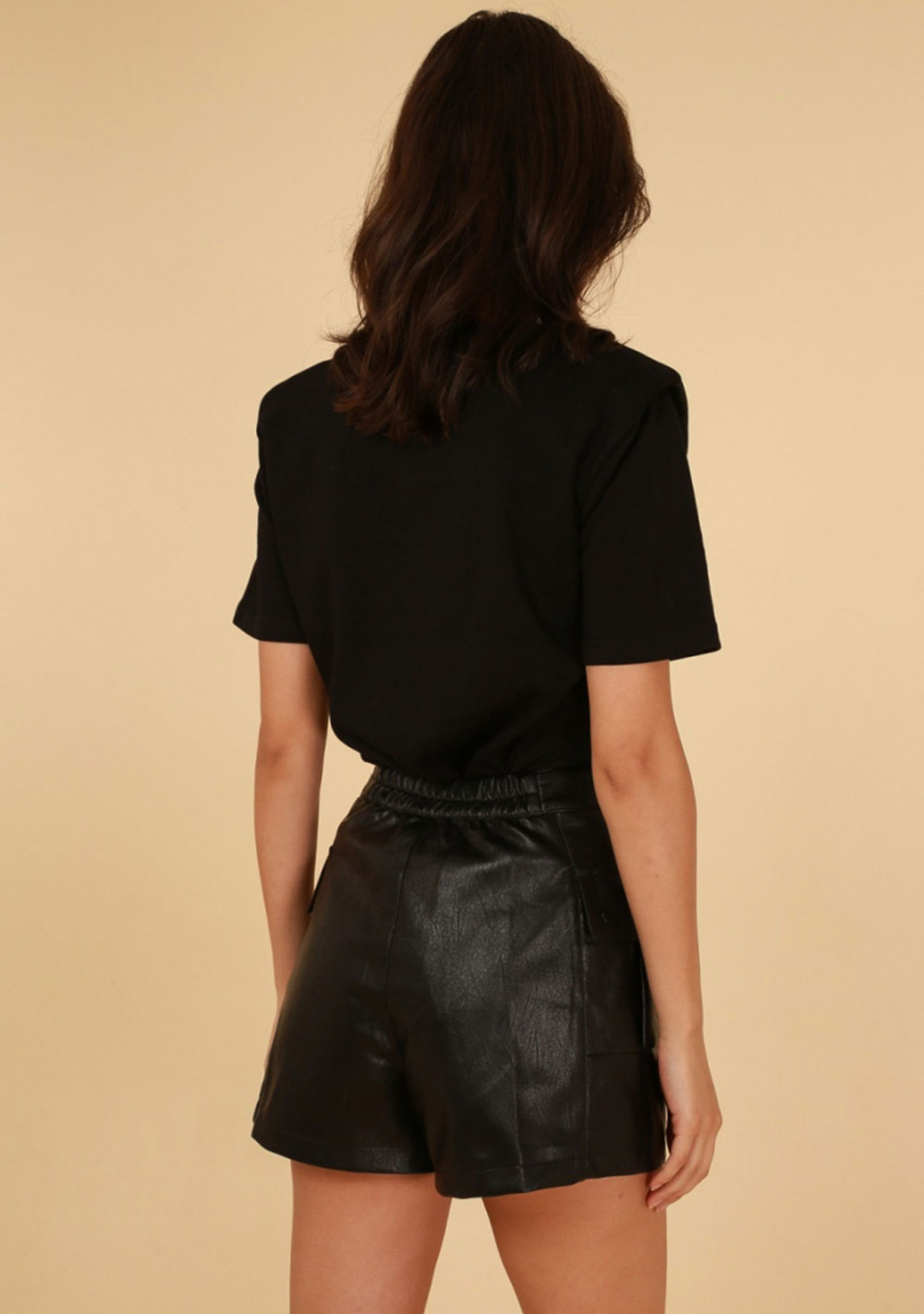 ♡ Lederoptik Shorts