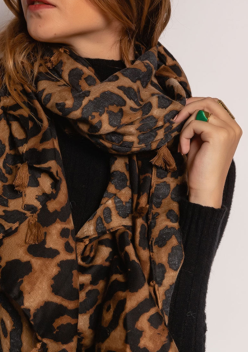 ♡ Leoparden Schal