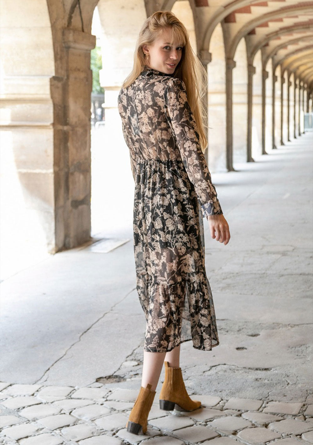 ♡ Midikleid mit Schluppe