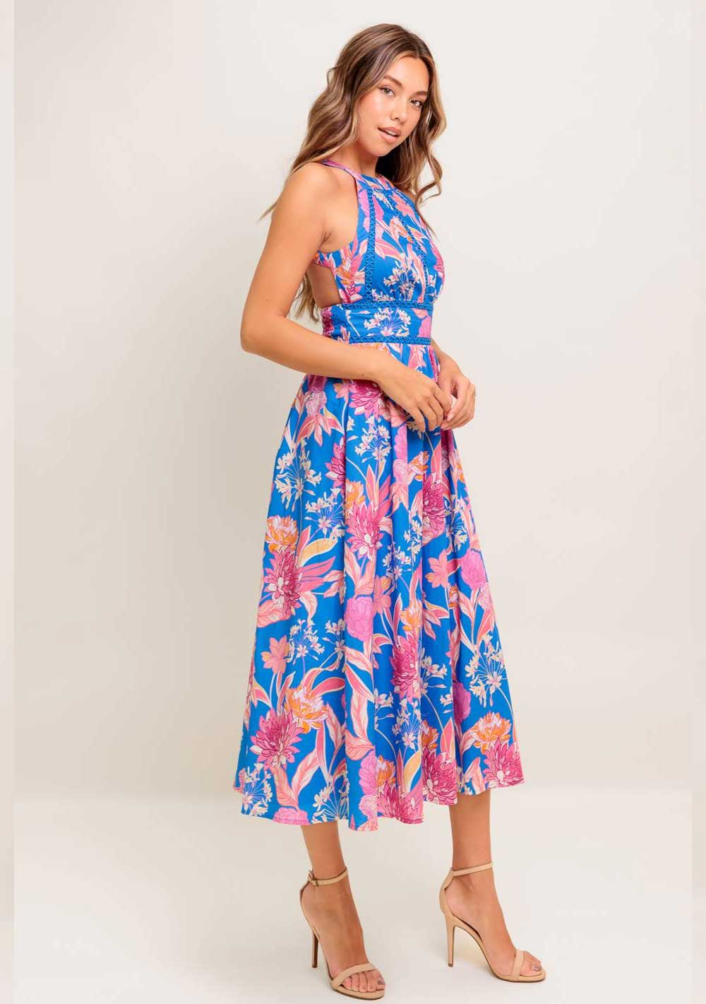 ♡ Midikleid mit Neckholder
