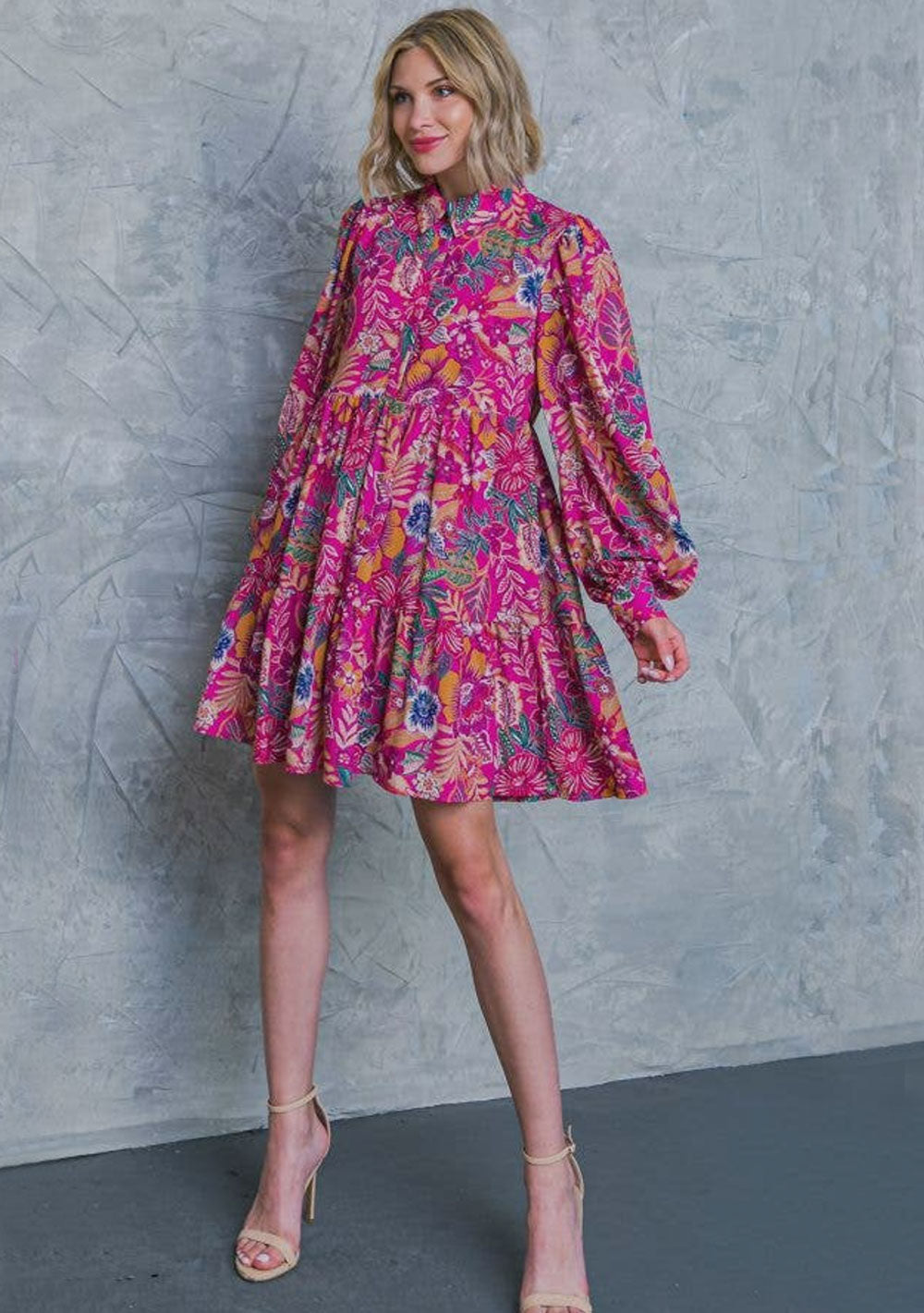♡ Bedrucktes Minikleid