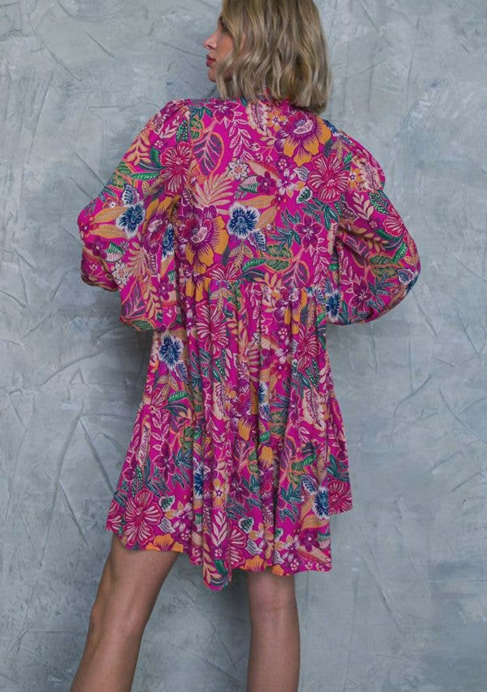 ♡ Bedrucktes Minikleid