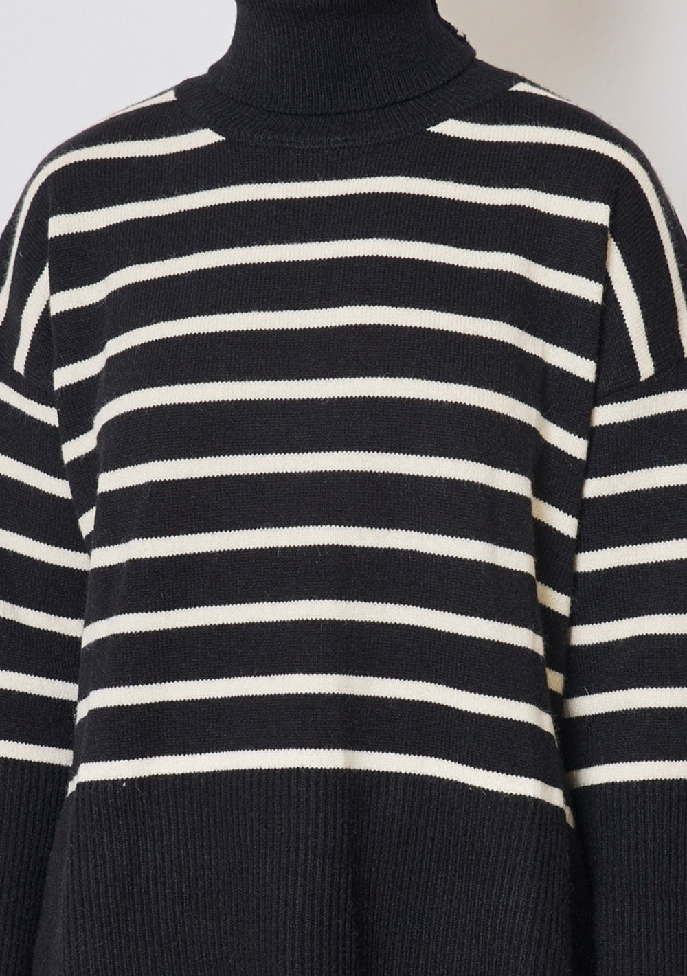 ♡ Rollkragen Pullover mit Streifen