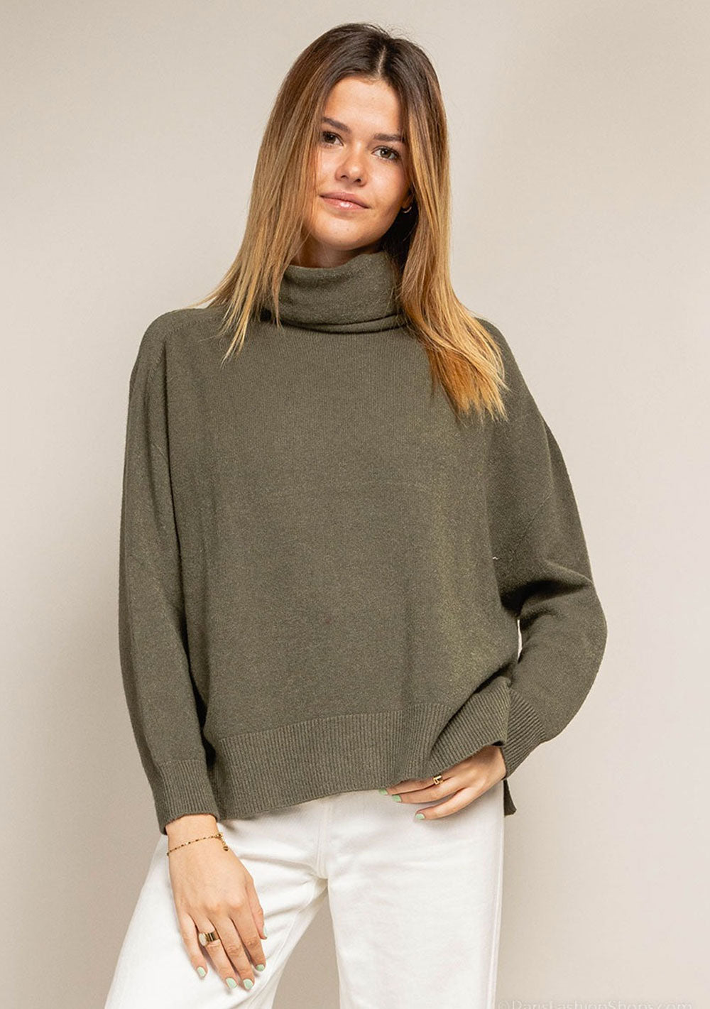 ♡ Pullover mit Rollkragen