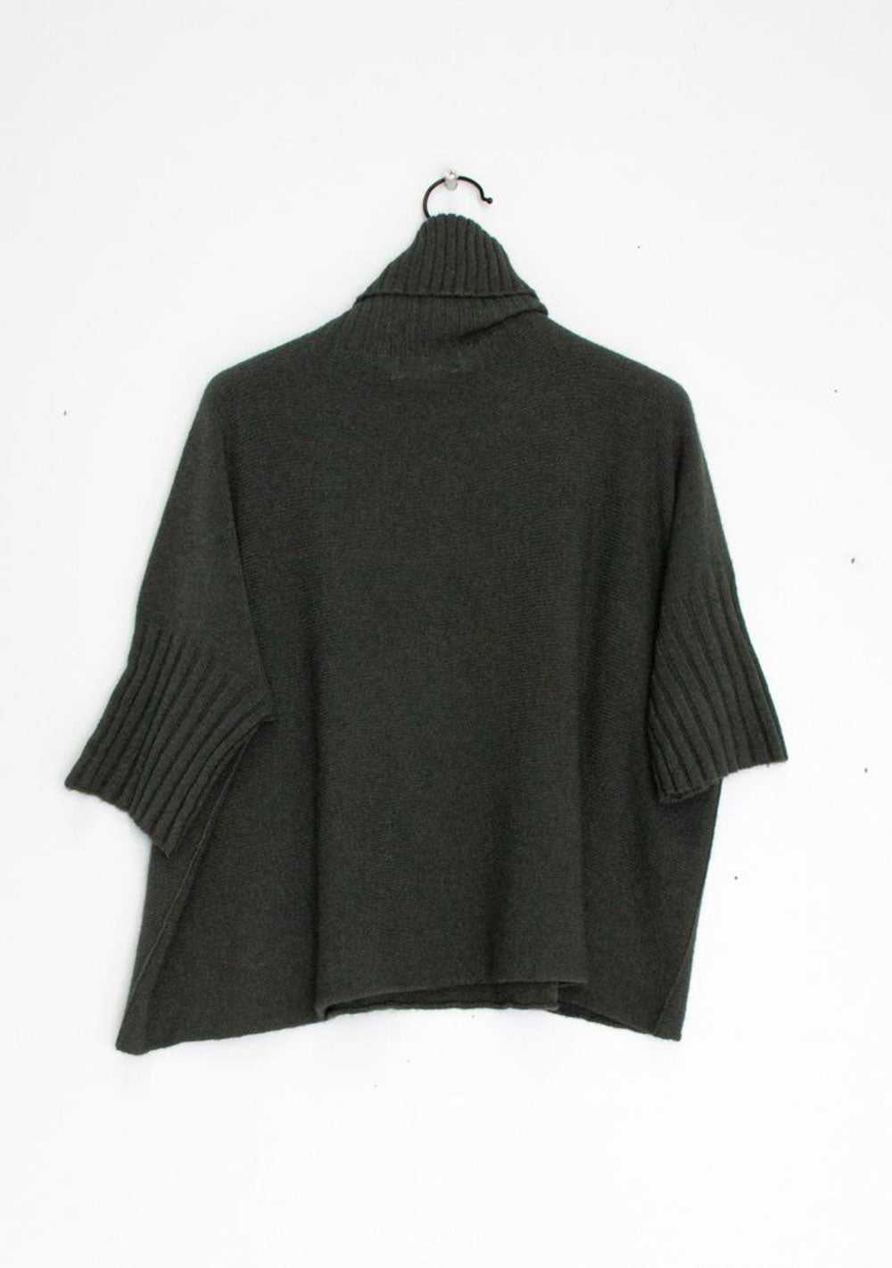 ♡ Pullover mit Halbarm und Rollkragen