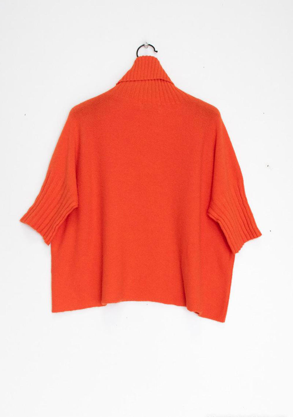 ♡ Pullover mit Halbarm und Rollkragen