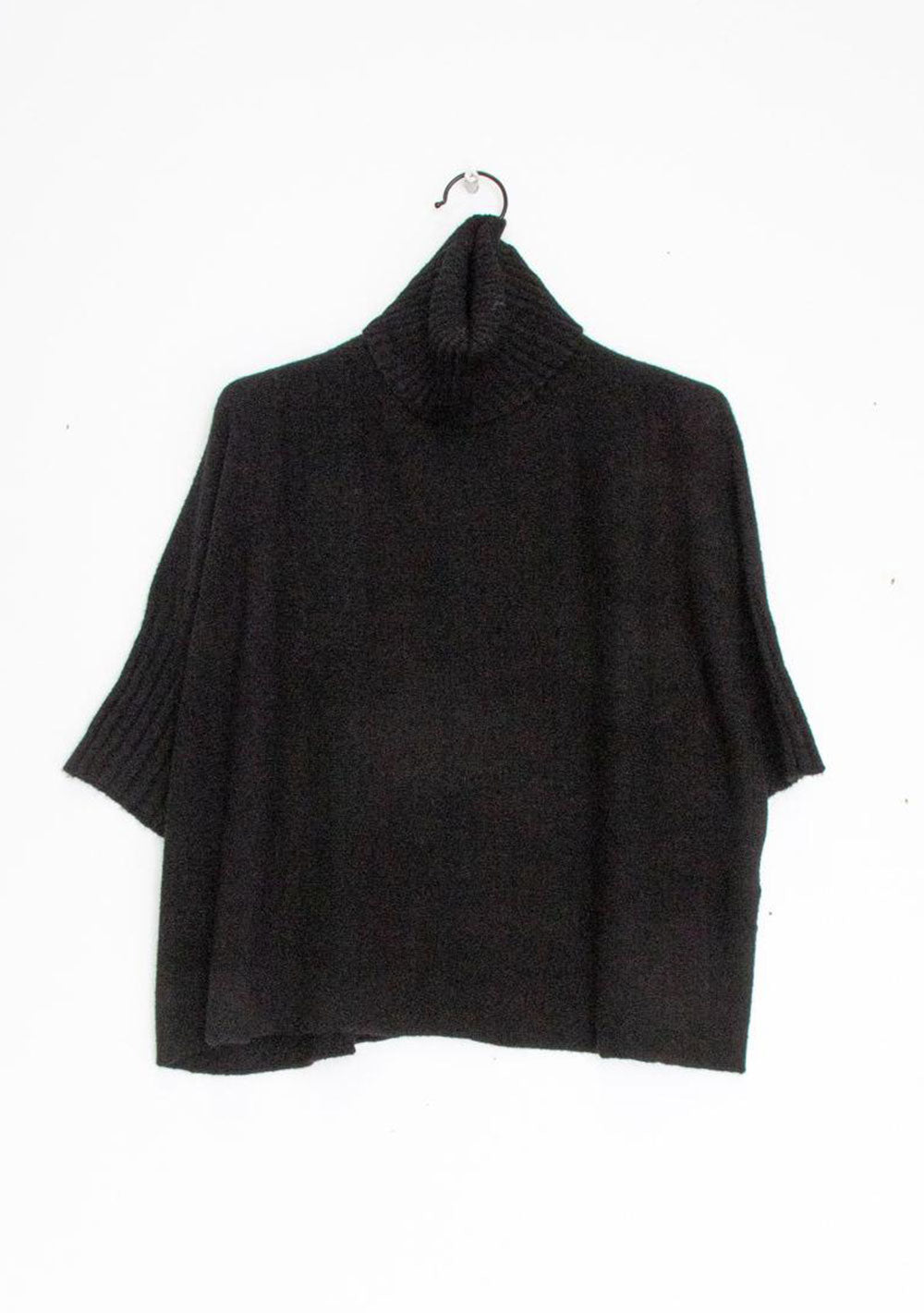 ♡ Pullover mit Halbarm und Rollkragen