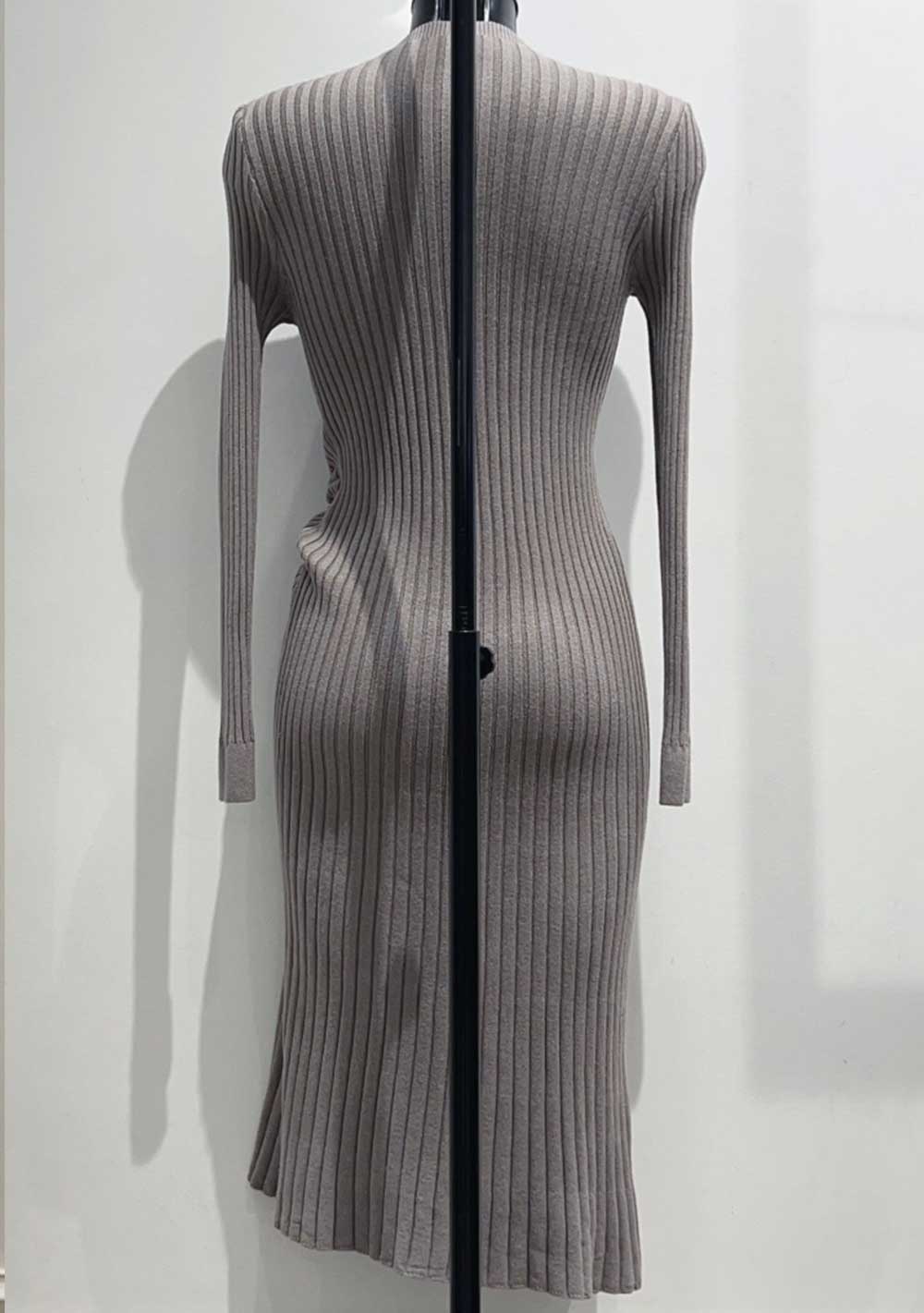 ♡ Midikleid mit seitlicher Raffung