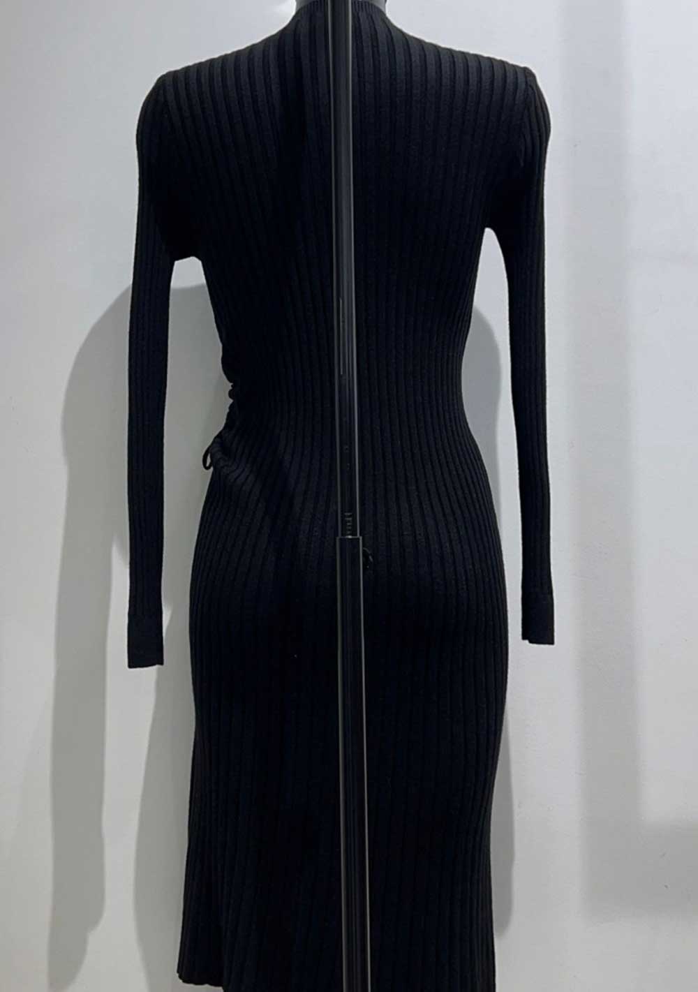 ♡ Midikleid mit seitlicher Raffung