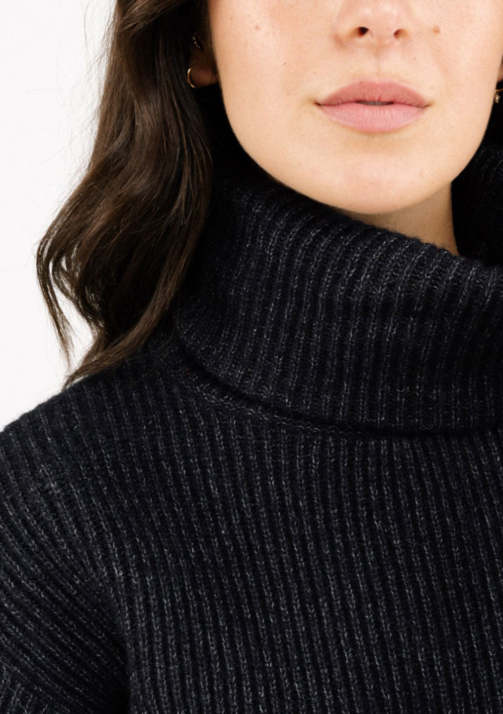 ♡ Verkürzter Rollkragen Pullover