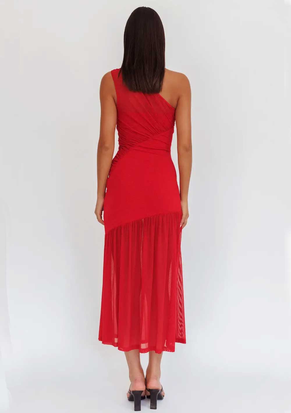 ♡ Maxikleid aus Mesh