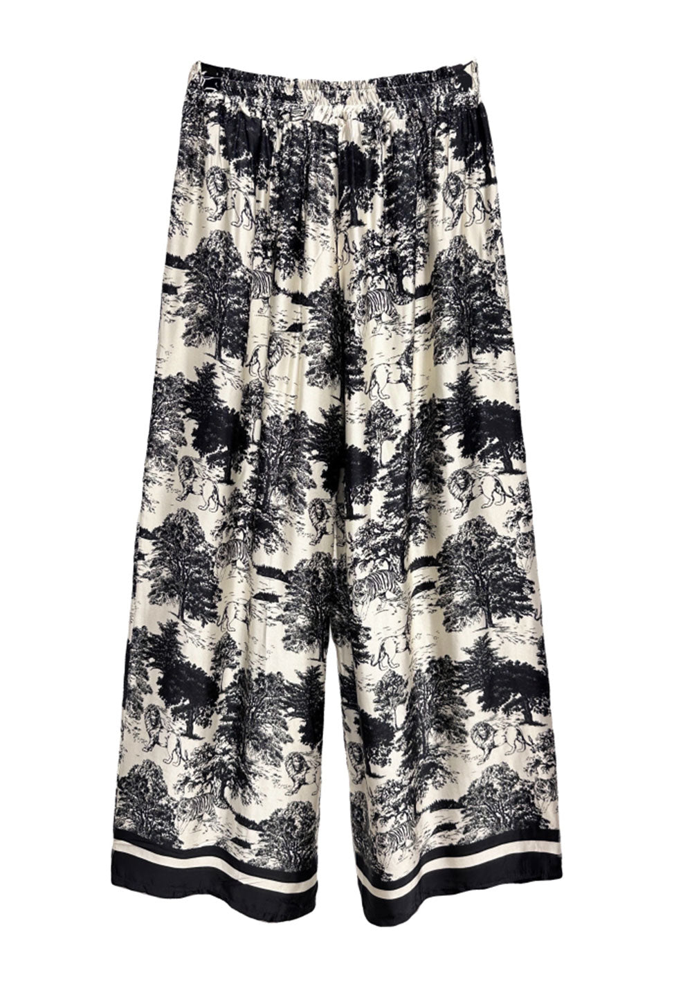♡ Hose mit Toile de Jouy Print