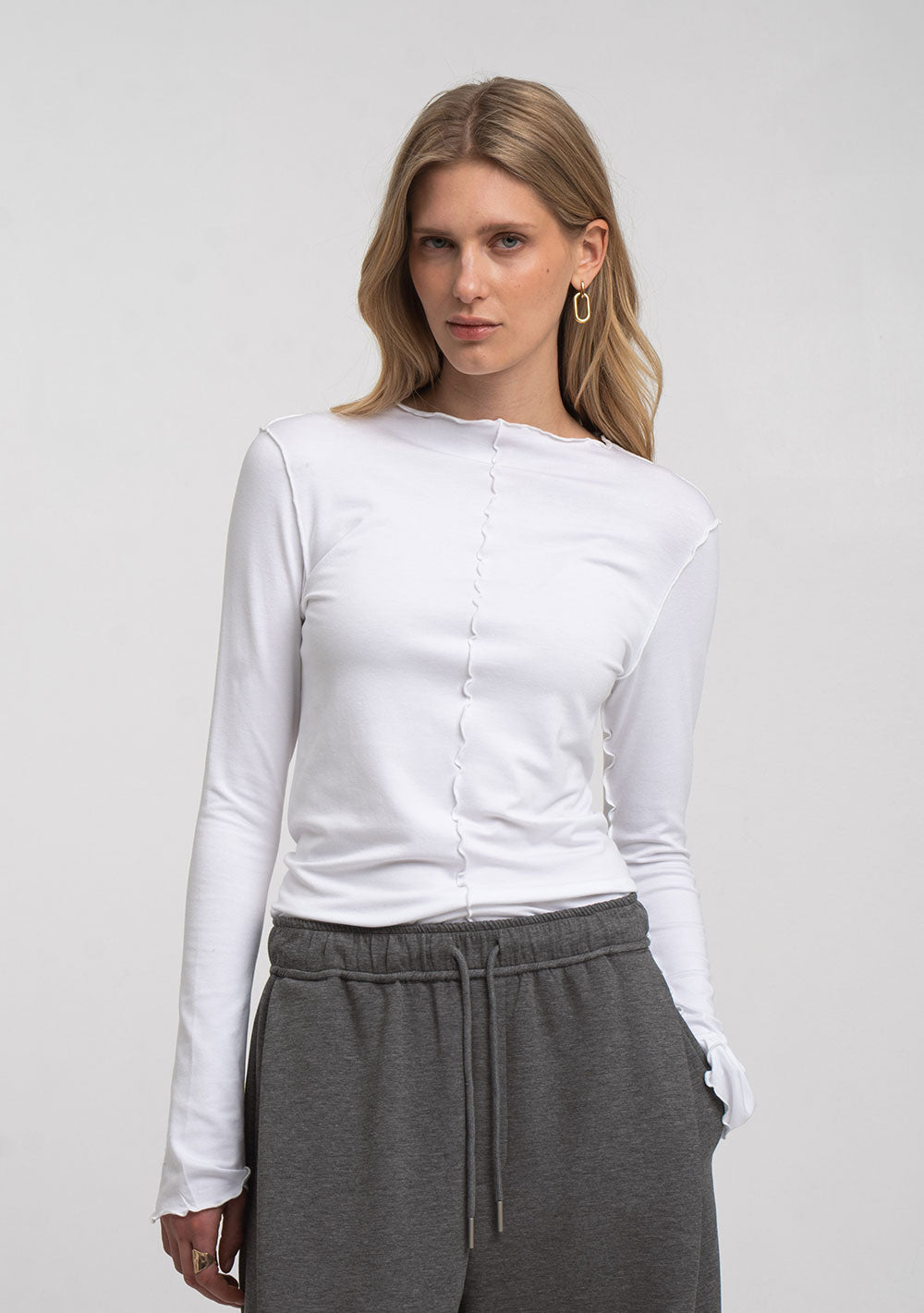 ♡ Basic Shirt mit Naht