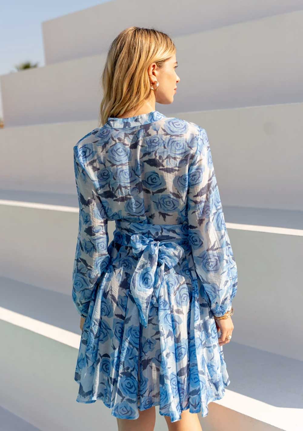 ♡ Minikleid aus Lyocell-Seide
