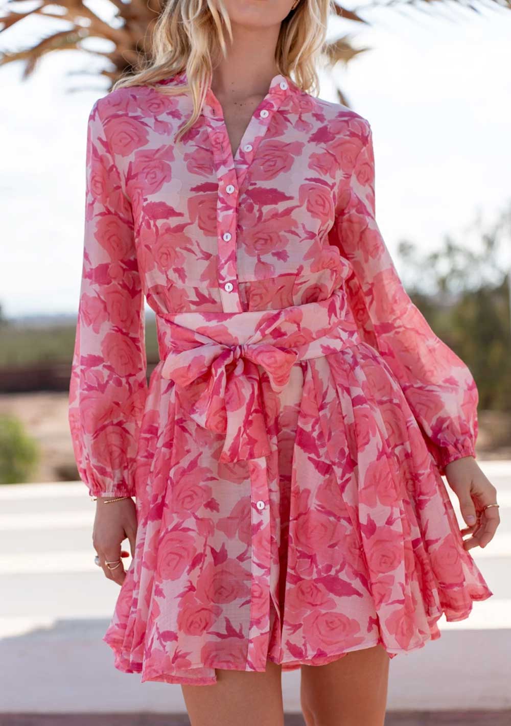 ♡ Minikleid aus Lyocell-Seide