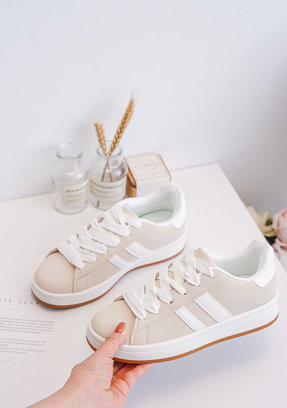 ♡ Sneakers Wildlederoptik
